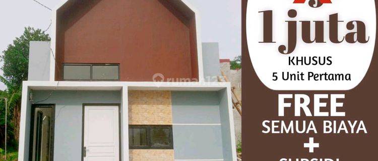 Rumah Cluster Strategis Nempel Jalan Raya Bomang Dan Statsiun  1