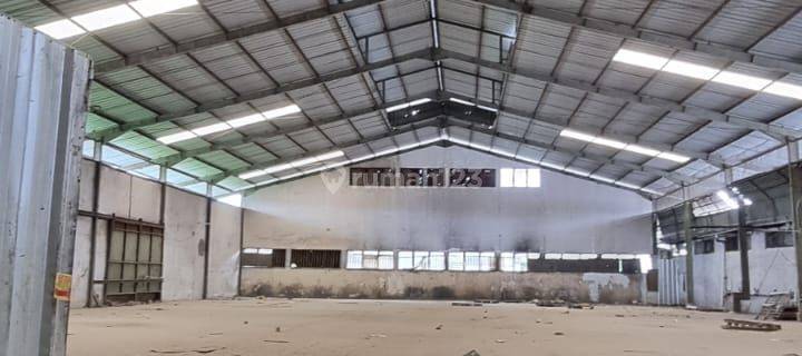 unit langka tanah gudang pinggir jalan, terdekat akses tol baru serpong 1