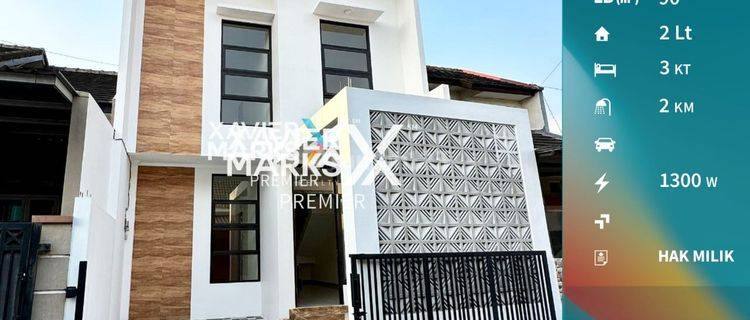 DIJUAL Baru Rumah Cantik 2LT dg Akses Mudah di Malang KotaE464 1
