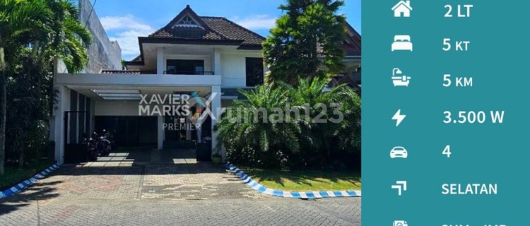 FOR SALE Luxury 2-Story House, Very Well-Maintained and Move-In Ready, 24-Hour Security, Comfortable Environment, Strategic Location, Just a Step Away from Persada Hospital and Plaza Araya on Boulevard Kota Mandiri Araya, Malang City G453 1