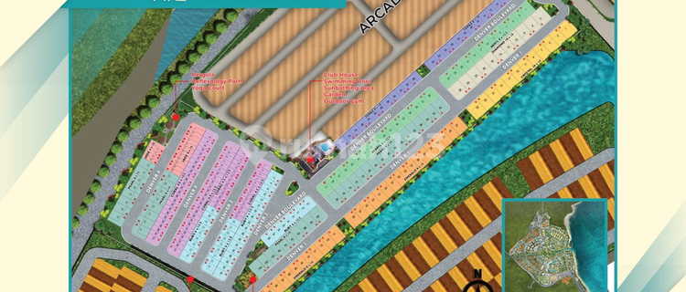 Dijual sewa Rumah Cluster Pik2 Tahap 2 Denver Boulevard 1