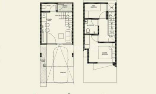 Rumah Kelapa Gading 2 Lantai Baru Park Spring 4x10 1