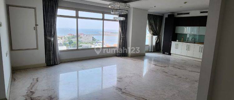 Apartment Pantai Mutiara 161m2 3+1br Tower Damar Sea View Semi Furnished Full Marmer Mewah 1