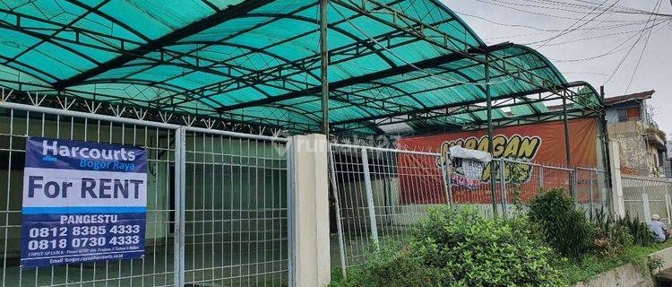 Disewakan Tempat Usaha Bogor Selatan di Pinggir Jalan 1