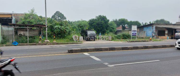 Disewakan Tanah Kavling di Pinggir Jalan Raya Parung Bogor 1