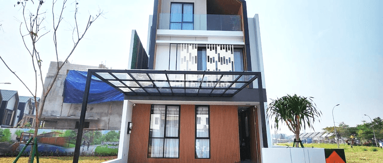 Perdana Rumah 3 lantai 4KT mahakam MTS JGC jakarta garden city 1