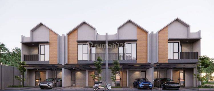 RUMAH BARU SCANDINAVIAN TERDEKAT KE PINTU TOL JATIASIH DI JTASIH 1