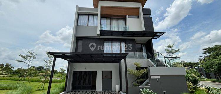 Rumah Mewah Lebar 11 Lantai Marmer Eropa dan Lift Cluster Ardea Heron Summarecon Gading Serpong 1