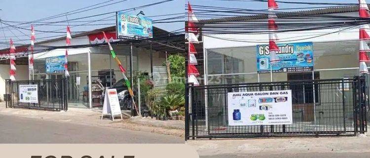 Dijual Tempat Usaha Yang Sedang Berjalan, Pinggir Jalan Raya, Akses Mudah Ke Kota Wisata, Cibubur, Jalan Alternatif.tempat Usaha TOKO Laundry, Toko Aqua Dan Toko Gas  1