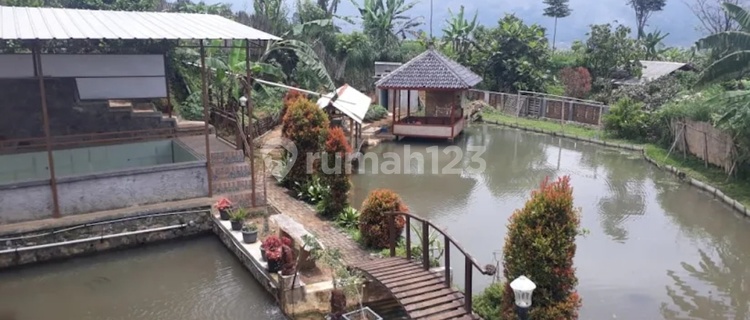 Villa Terbaik Ada Kolam Renang dan Pemancingan Harga Termurah di Banjaran Cimaung 1
