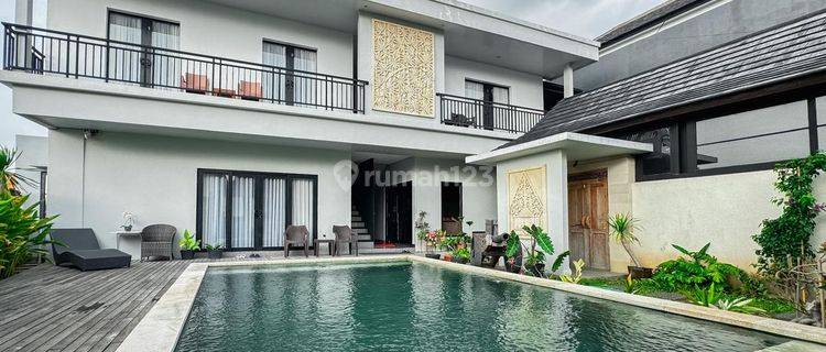 Rumah Villa Modern Full Furnished di Sanur Denpasar 1