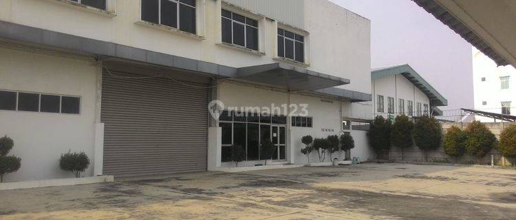 Gudang Pabrik Modern Cikande Kondisi Bagus Disewakan 1