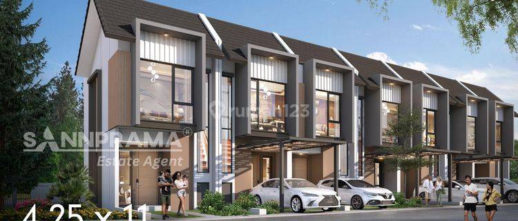 Rumah 2 Lantai Baru SHM di Pisangan, Tangerang Selatan 1