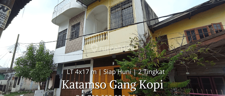 Dijual Rumah Jalan Brigjend Katamso Gang Kopi Kampung Baru Medan 1