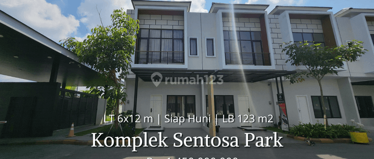 Rumah Mewah Villa Baru Komplek Sentosa Park Pasar 1 Sunggal 1