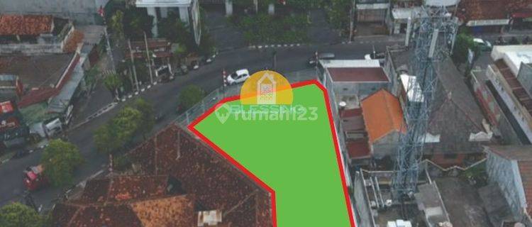 Tanah di jl Gajah di Gajahmada Yogyakarta depan hotel Jambu Luwuk 1