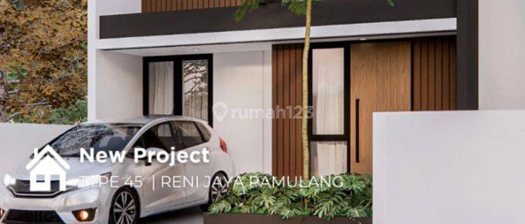 Dijual Rumah Baru Modern Dengan Mezzanine Di Reni Jaya, Pamulang 1