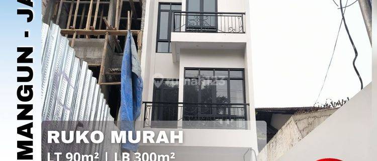 Dijual Murah Ruko Rooftop Gratis Lift Di Rawamangun Jakarta Timur 1