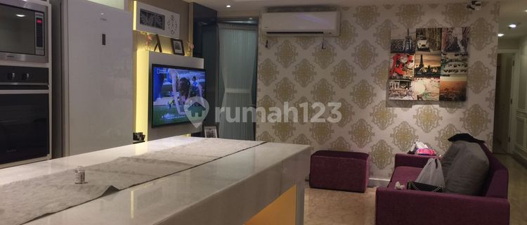 For Sale The Mansion Kemayoran Apartment Furnished Marble Floor 1