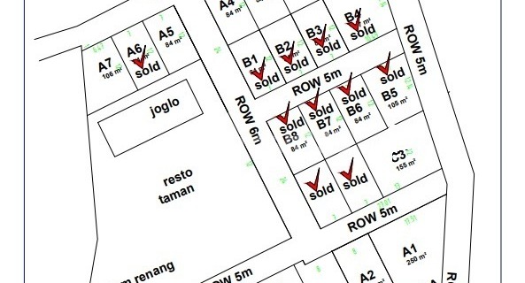 Dijual Tanah Kavling A3 Girimulyo 1