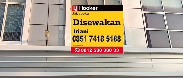 For Rent: 3-Story CBD Shop House in Jababeka 1