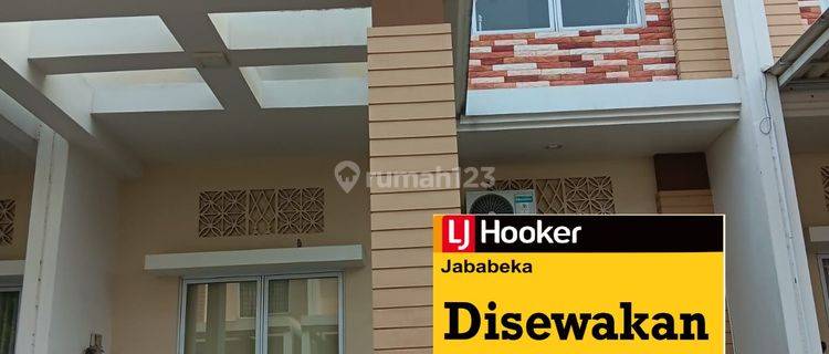 Disewakan Rumah Furnished Cluster Candi Jababeka 1