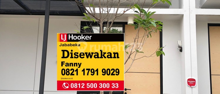 Disewakan Rumah 2 Lantai Cluster Uptown Lippo Cikarang 1