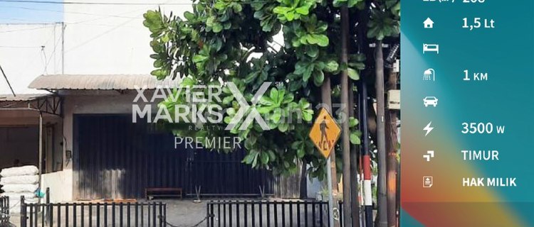 Rumah Usaha di Nol Jalan Letjen Sutoyo Malang Ex Showroom  1