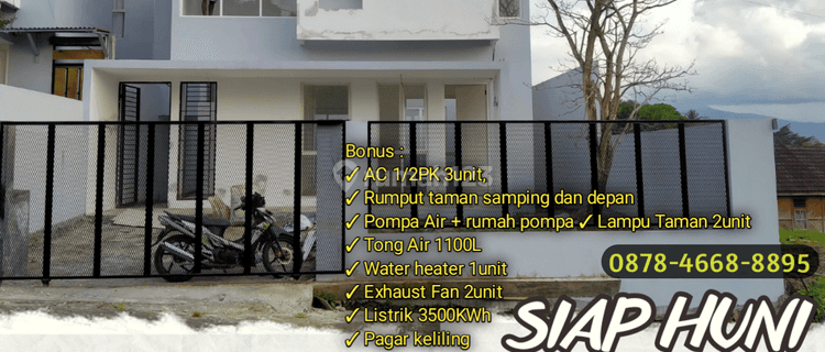 Rumah 5 kamar di tengah kota , cocok untuk keluarga besar anda 1