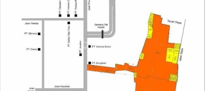 Tanah Industri Dan Gudang Strategis Dekat Gerbang Tol Kalijati 1