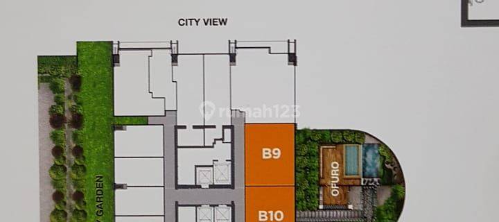 Dijual Murah Apartemen Orange County 2 BR 1