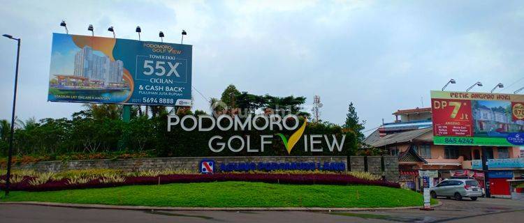 Dijual Apartemen Podomoro Golf View 2 unit bersebelahan Tawor Dahoma 2 Kamar Tidur Baru furnished Tower  Dahoma ada 2 unit bersebelahan 1