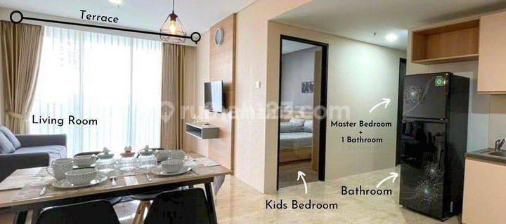 Apartement di Bintaro, Lexington Residence 2br, Jaksel 1