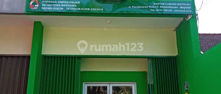 Dijual Ruko 3 Lantai Untuk Usaha di Boyolali 1