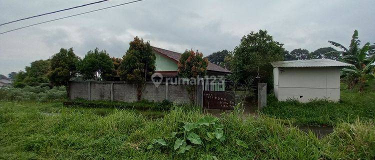 Rumah ditepi jalan desa cocok buat usaha di  bogor 1