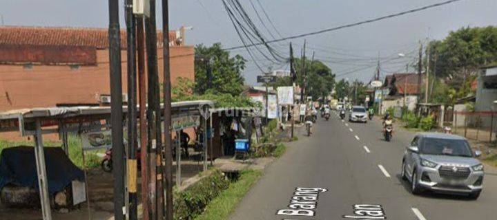 Dijual Cepat Tanah Pinggir Jalan Sindangbarang Bogor 1