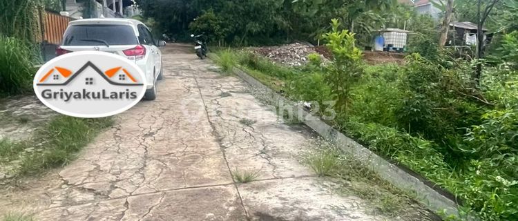 Cheap vacant land in Ring 2 UNNES, Patemon, before the gas station. 1