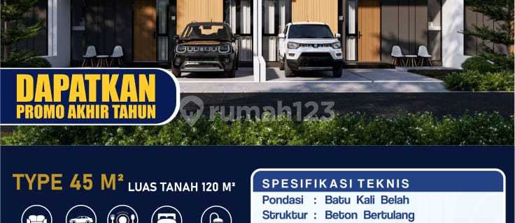 Rumah Mewah di Depan Pasar AC Mijen 1