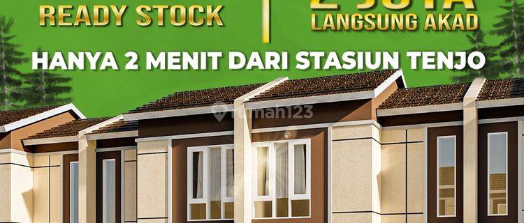 Rumah 2Lantai Dekat Stasiun Krl Tenjo (Promo Dp0%) 1
