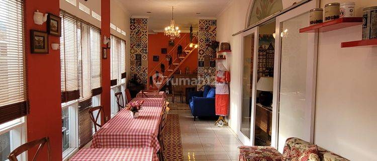 Cafe Lembang Bangunan Terawat Semi Furnished 1