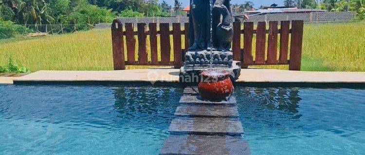 Villa Ubud Siap Huni Dengan View Sawah Fully Furnished 1