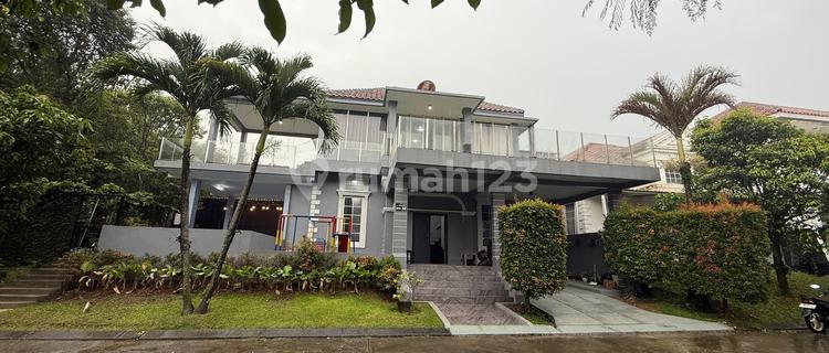Rumah Villa Mewah, Posisi Hook, Cluster Depan, Sentul City  1
