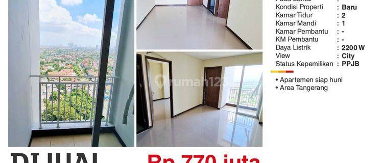  Apartemen Metro Garden 2 Kamar Tidur Bagus 1