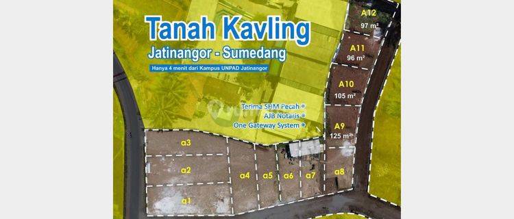 Tanah Usaha Kosan Jatinangor SHM 4 Menit Ke Unpad 1