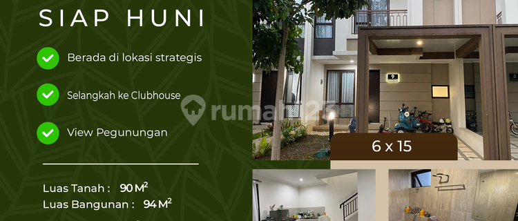 Dijual Rumah 2 Lantai Podomoro Park Bandung Klaster Amagriya 1