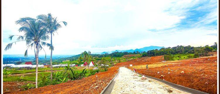 JUAL TANAH MURAH VIEW PEGUNUNGAN DI BOGOR 1