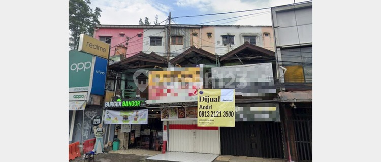 For sale, 2 shop houses on Cisarua main road, quick sale. 1