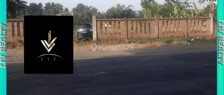 Di jual tanah lokasi strategis tepi jalan  1
