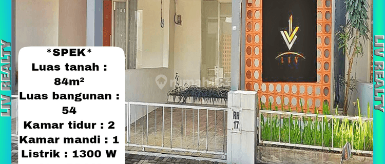 Disewakan rumah kawasan perum milenial dg bangunan eropa. 1