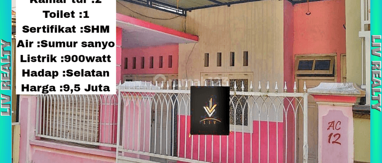 Disewakan rumah minimalis sederhana, daerah Tegal Besar. 1